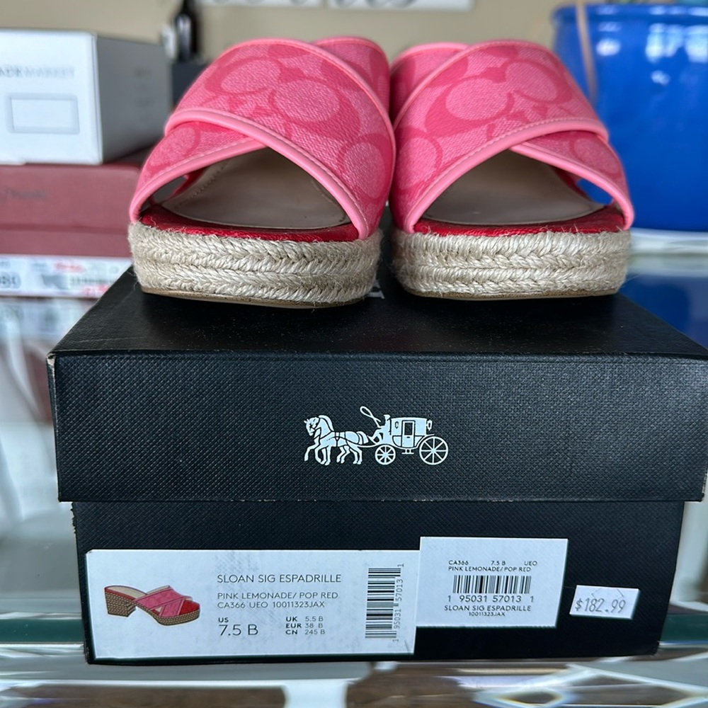 Coach sandals